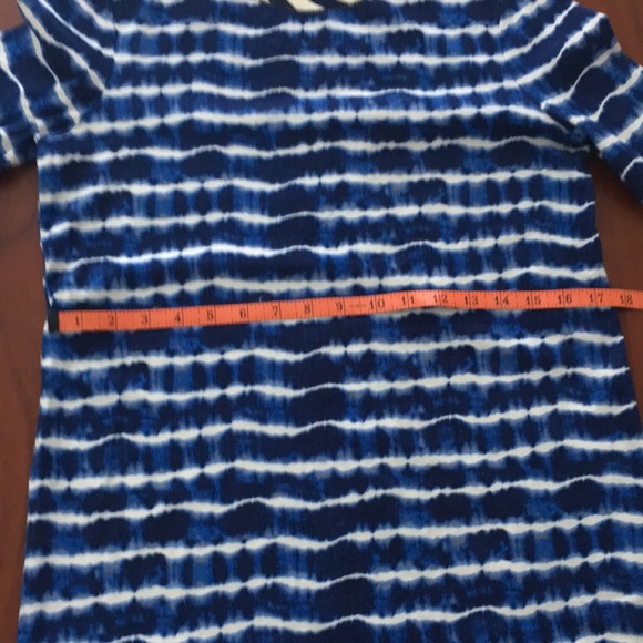 Tory Burch ziggy blue and white tie dye mini dress S - Picture 8 of 12